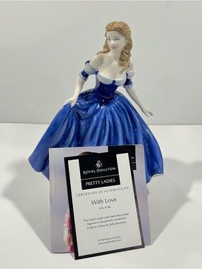 Royal Doulton With Love Pretty Ladies 2004 Collectible Porcelain Figurine HN4746